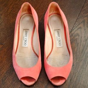 Jimmy Choo low wedges, size 36